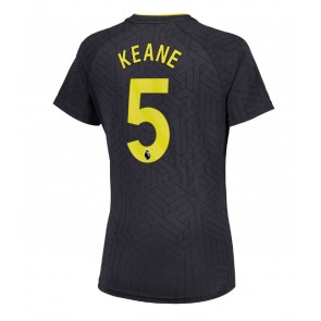 Everton Michael Keane #5 Gostujuci Dres za Ženska 2024-25 Kratak Rukavima